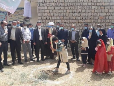 ساخت مدرسه ی سه کلاسه در روستای گلزار